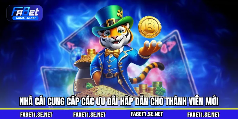 Nhà cái cung cấp các ưu đãi hấp dẫn cho thành viên mới